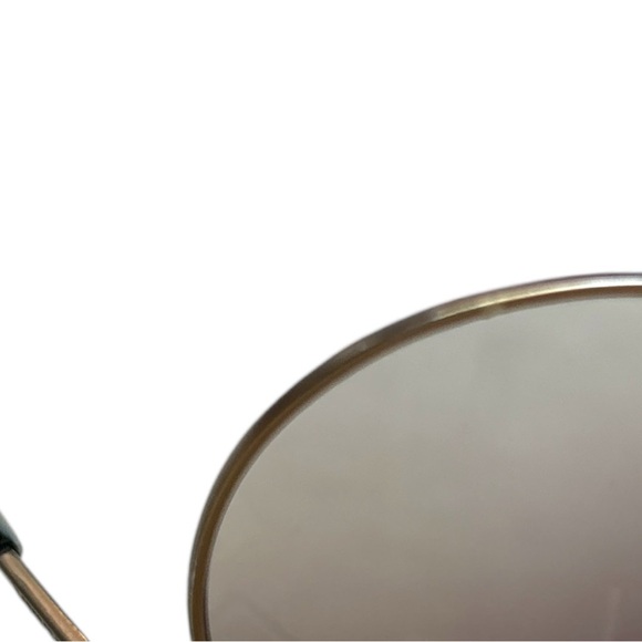 Burberry Women’s classic aviator rose gold finished metal sunglasses with case